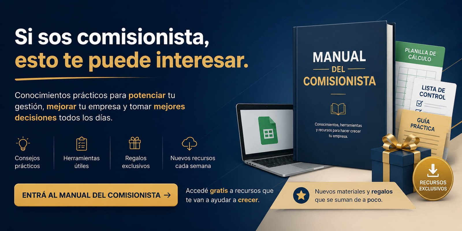 Aportes para Comisionistas