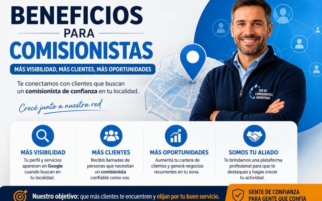 Beneficios para comisionistas conseguí clientes y hacé crecer tu trabajo
