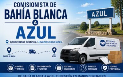Comisionista de Bahía Blanca a Azul