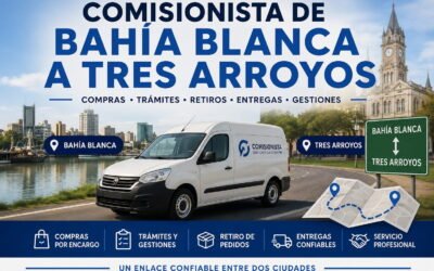 Comisionista de Bahia Blanca a Tres Arroyos