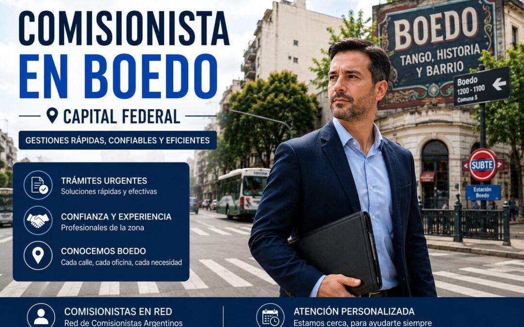 Comisionista en Boedo – Capital Federal