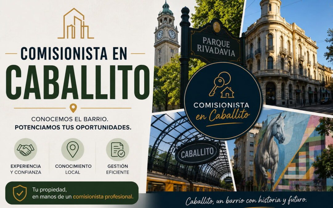 🇦🇷​ Comisionista en Caballito – Capital Federal