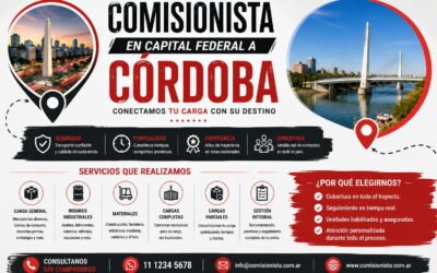 Comisionista en Capital Federal a Cordoba