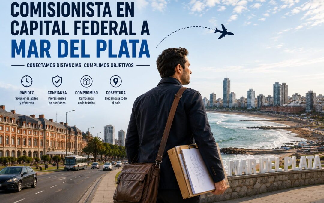 Comisionista en Capital Federal a Mar del Plata