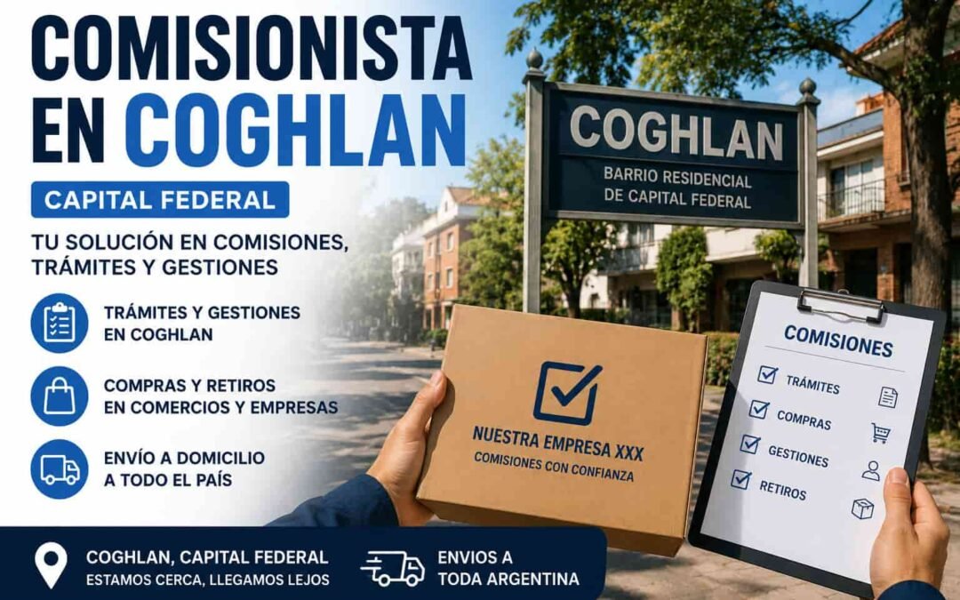 Comisionista en Coghlan – Capital Federal