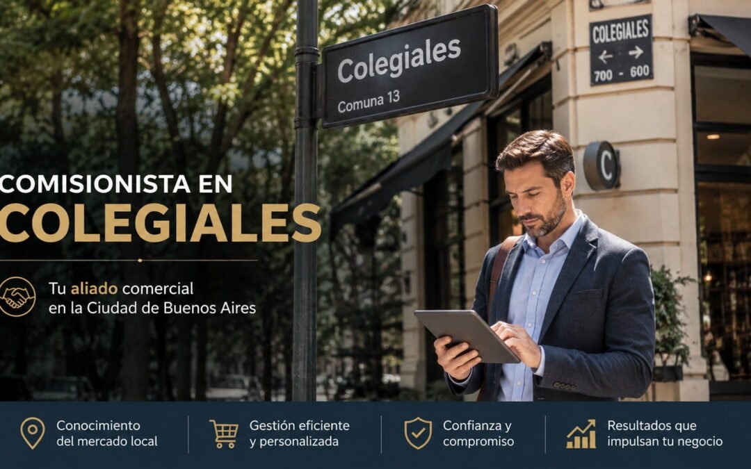 Comisionista en Colegiales – Capital Federal
