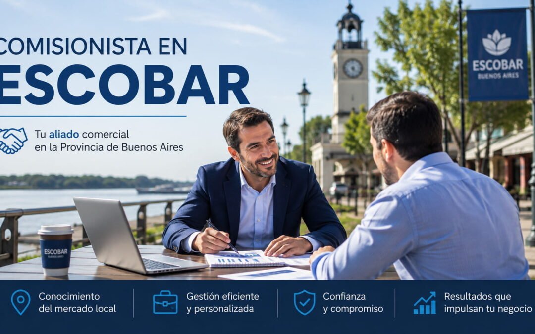 Comisionista en Escobar