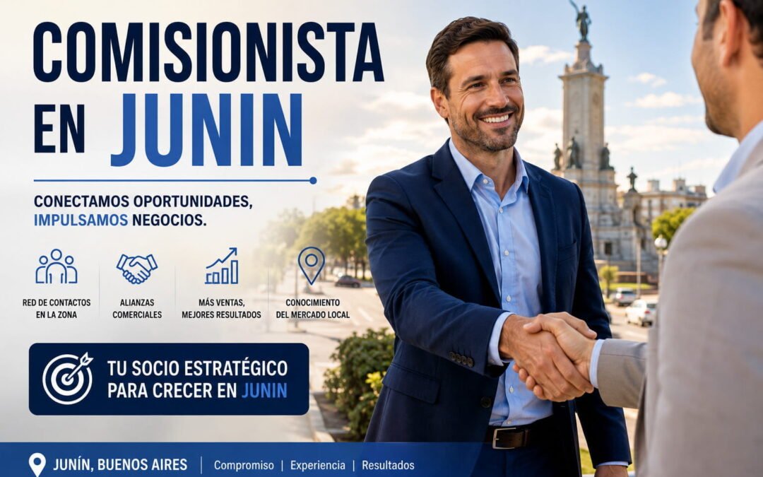 Comisionista en Junin