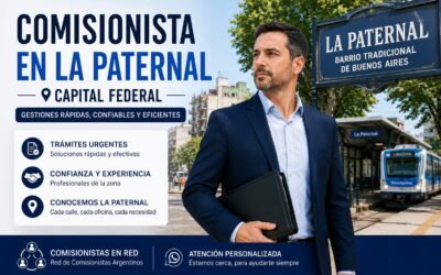 Comisionista en La Paternal – Capital Federal