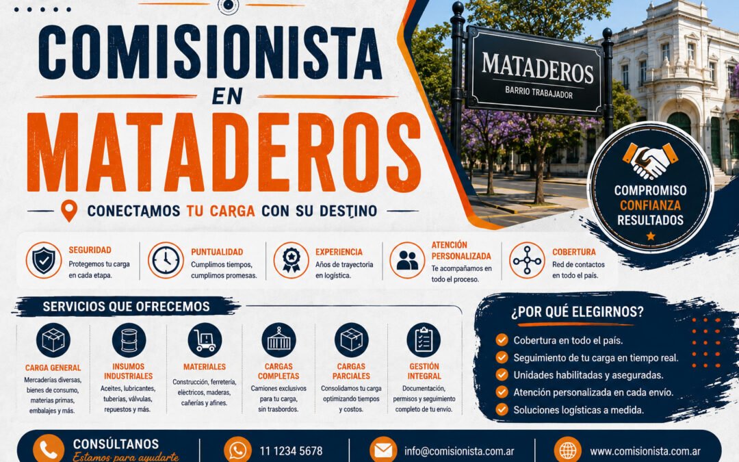 Comisionista en Mataderos – Capital Federal