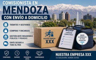 Comisionista en Mendoza con envío a Domicilio