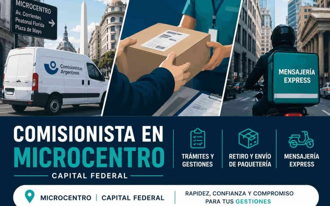 Comisionista en Microcentro – Capital Federal