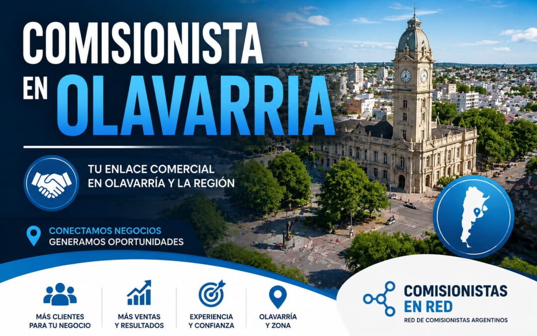 Comisionista en Olavarria
