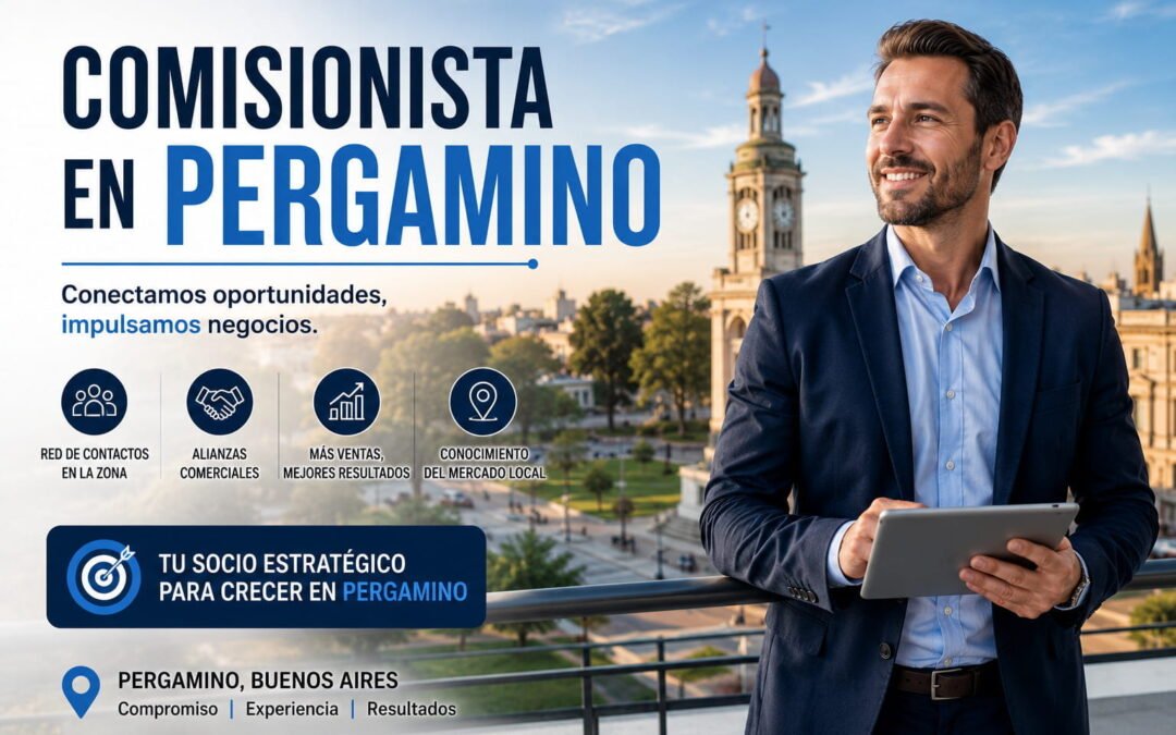Comisionista en Pergamino