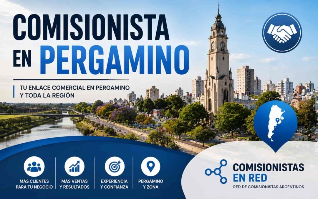 Comisionista en Pergamino