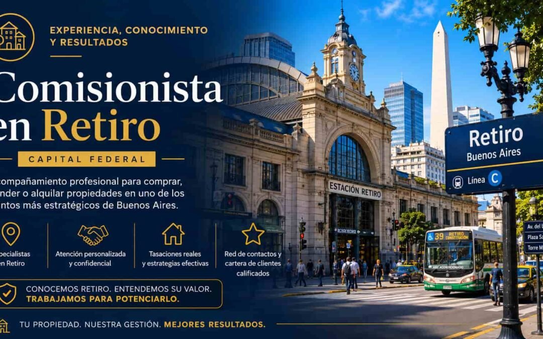 Comisionista en Retiro – Capital Federal