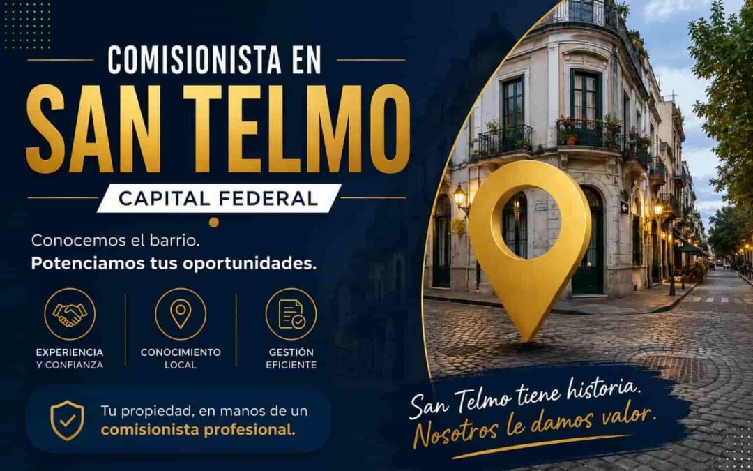 🇦🇷​ Comisionista en San Telmo – Capital Federal