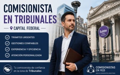 Comisionista en Tribunales – Capital Federal