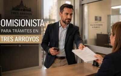 Comisionista para trámites administrativos en Tres Arroyos