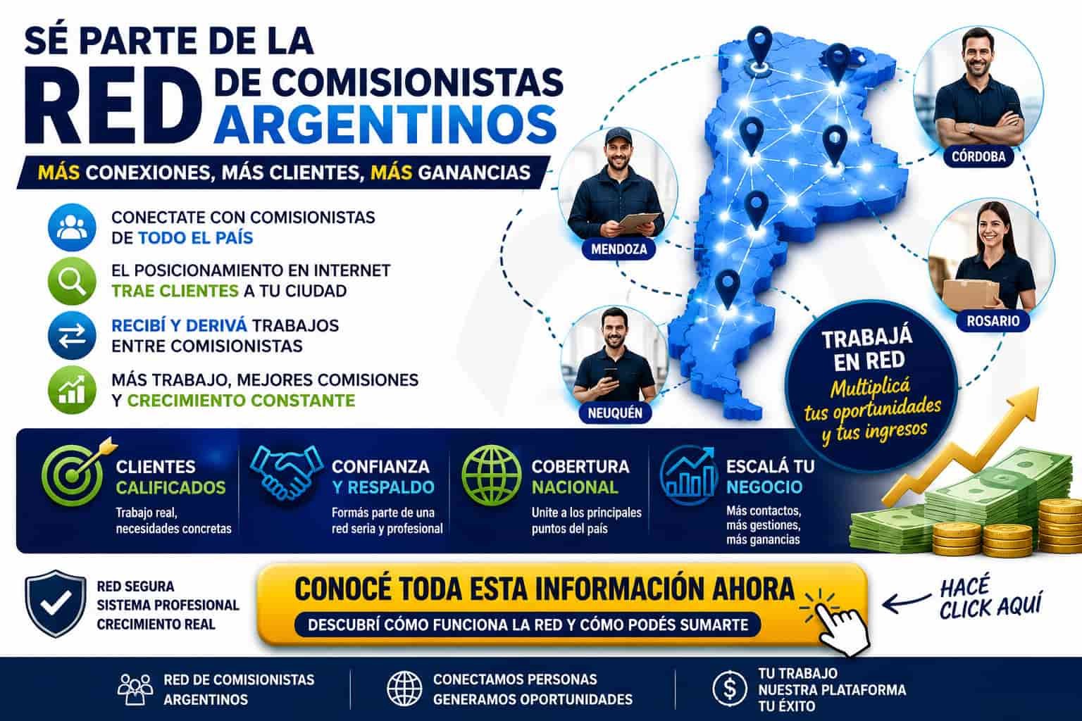Comisionistas que se suman Comisionistas que se suman