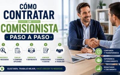 Cómo contratar un comisionista paso a paso