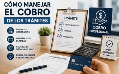 Cómo manejar el cobro de los trámites