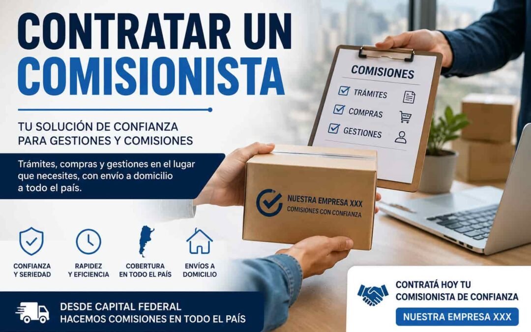 Contratar un Comisionista