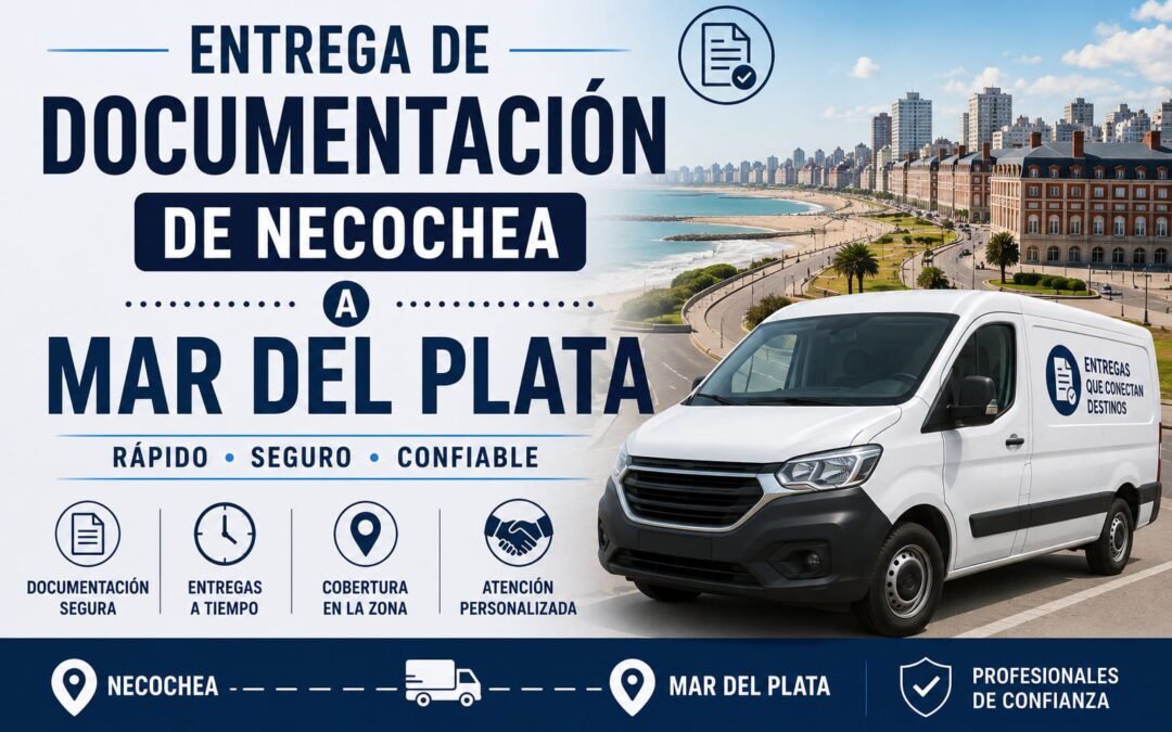 Entrega de Documentación de Necochea a Mar del Plata