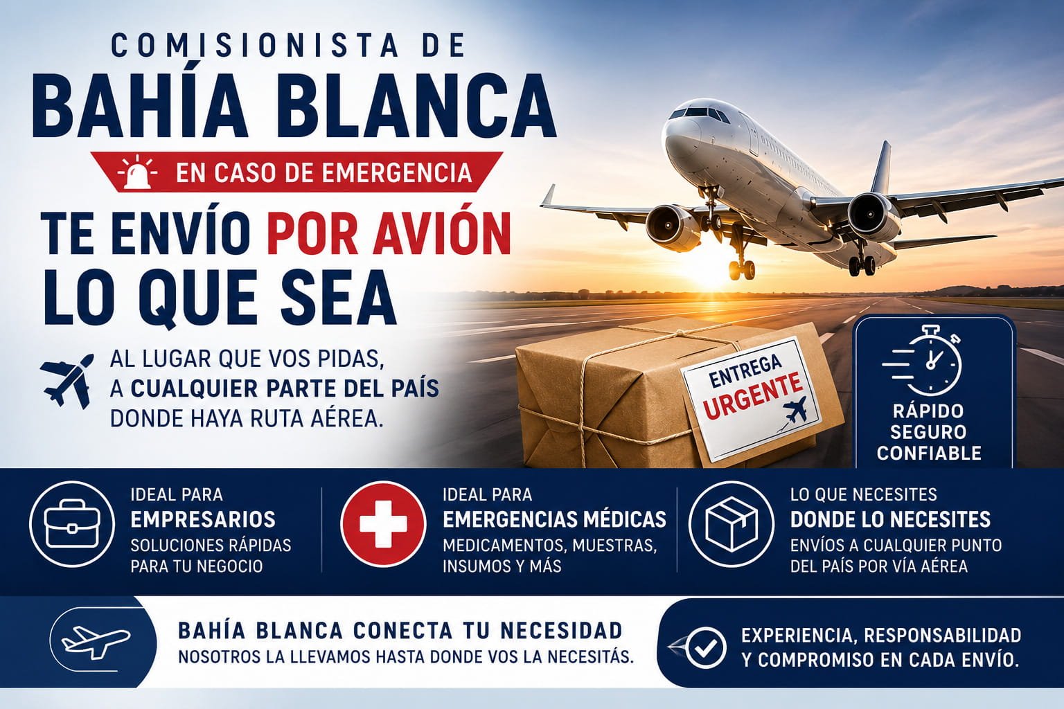 Envio Aereos Bahia Blanca
