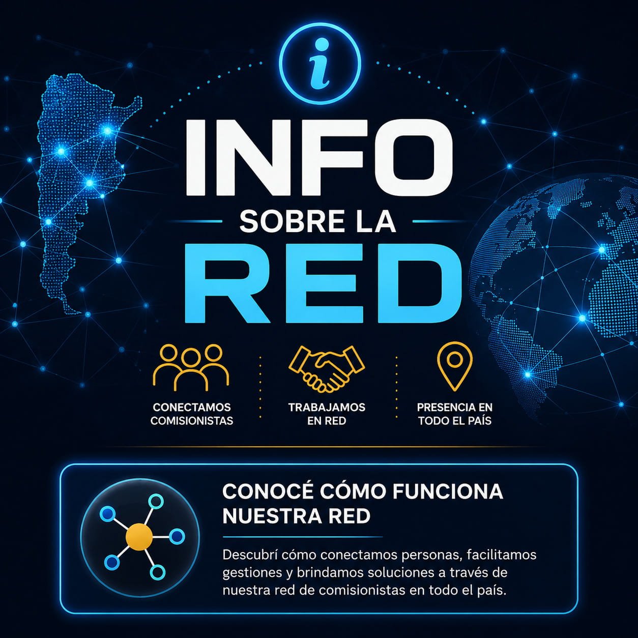 Informacion sobre la Red de Comisionistas(1)