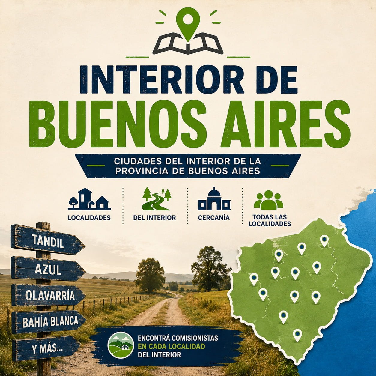 Localidades del Interior de Buenos Aires(1)