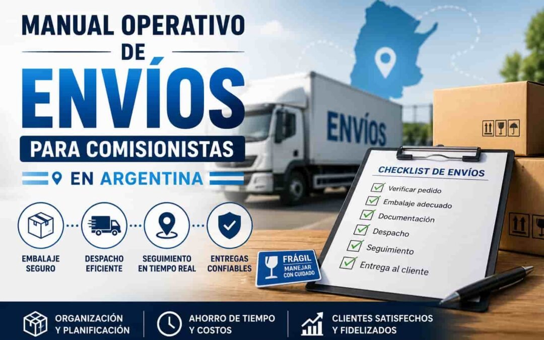 Manual operativo de envíos para comisionistas en Argentina