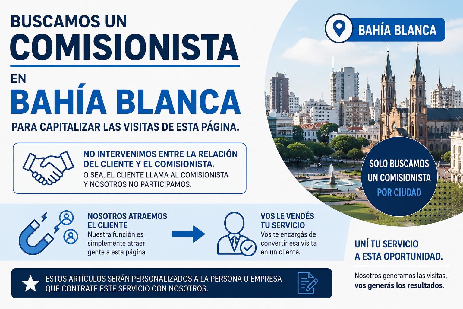 Visitas Bahia Blanca