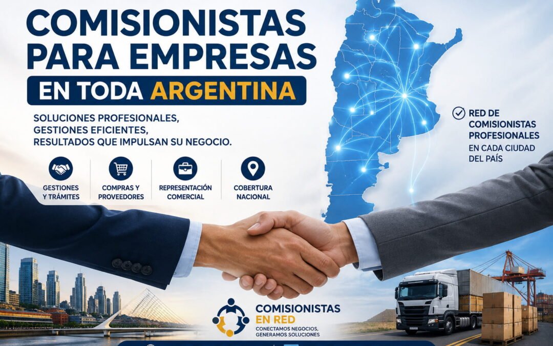 comisionistas para empresas en toda Argentina