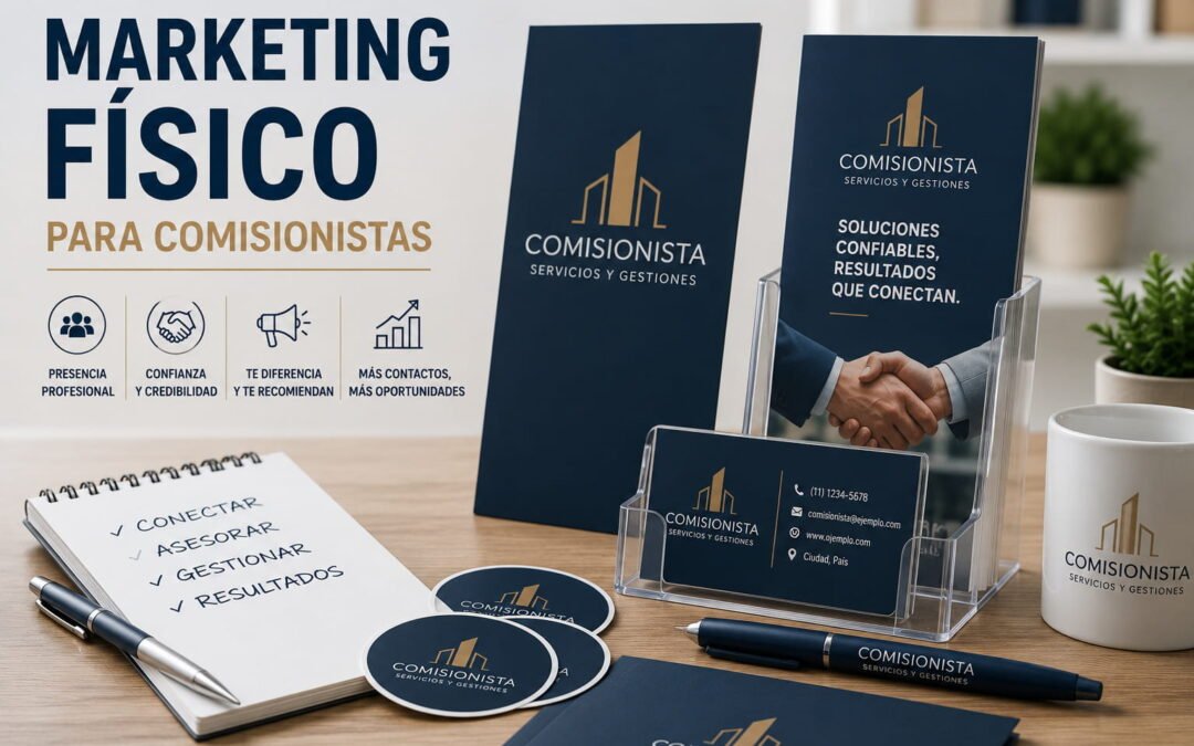 Marketing físico para comisionistas