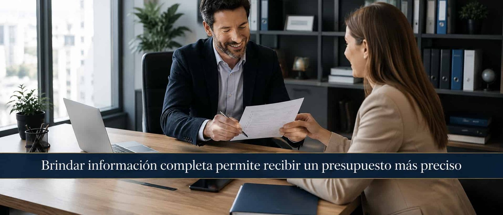 presupuesto de un comisionista